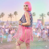 Long Fringe Vest