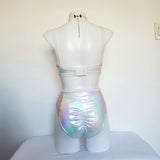Iridescent Mesh Rave Set – BEXI Apparel